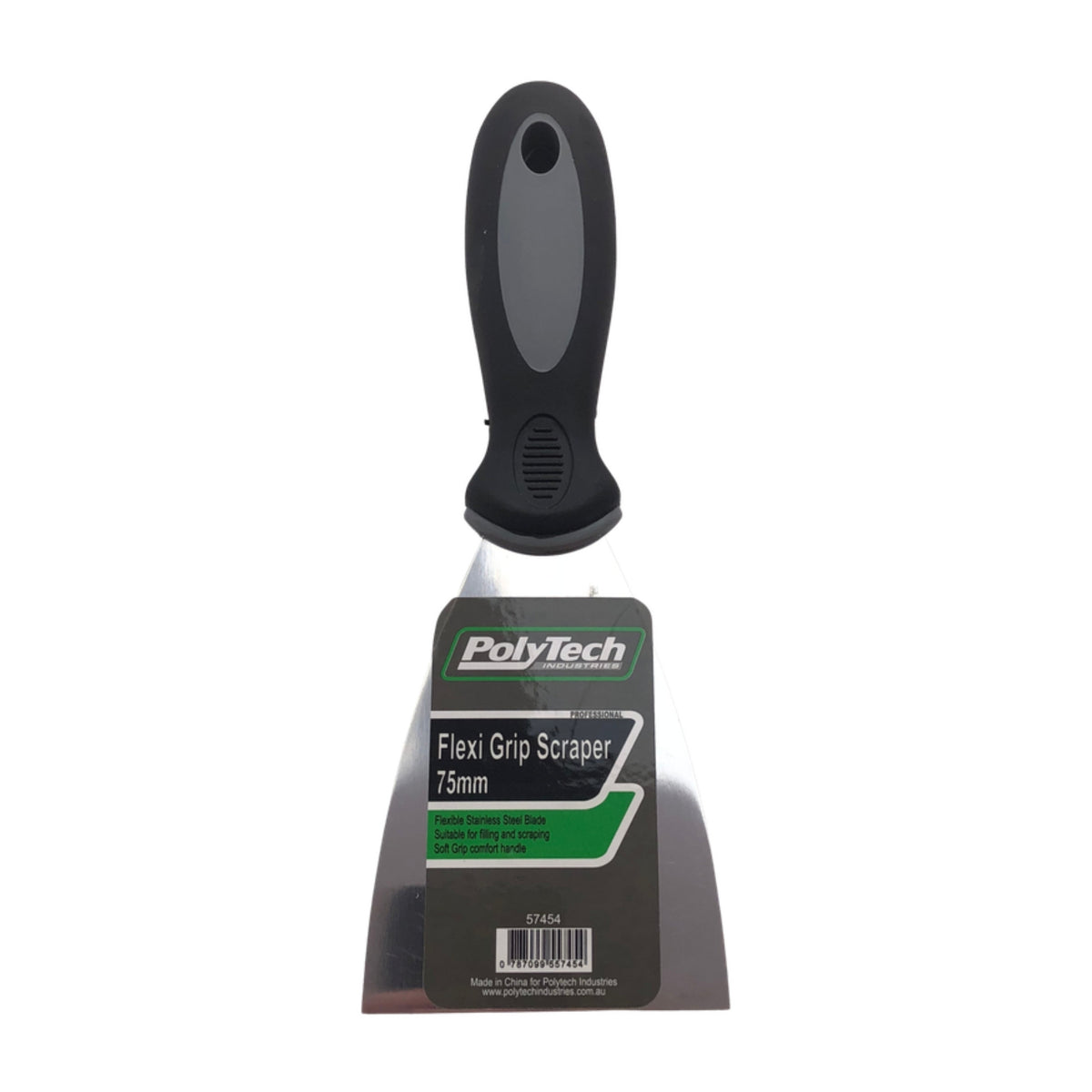 Polytech Flexi Grip Scraper 75mm - Paintgear