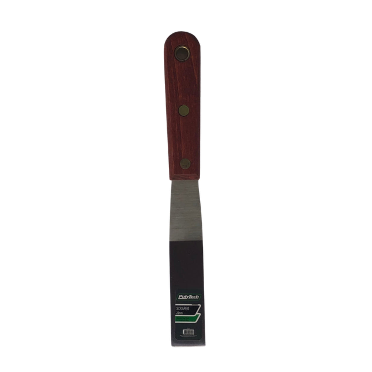 Polytech Timber Handle Scraper 25mm - Paintgear