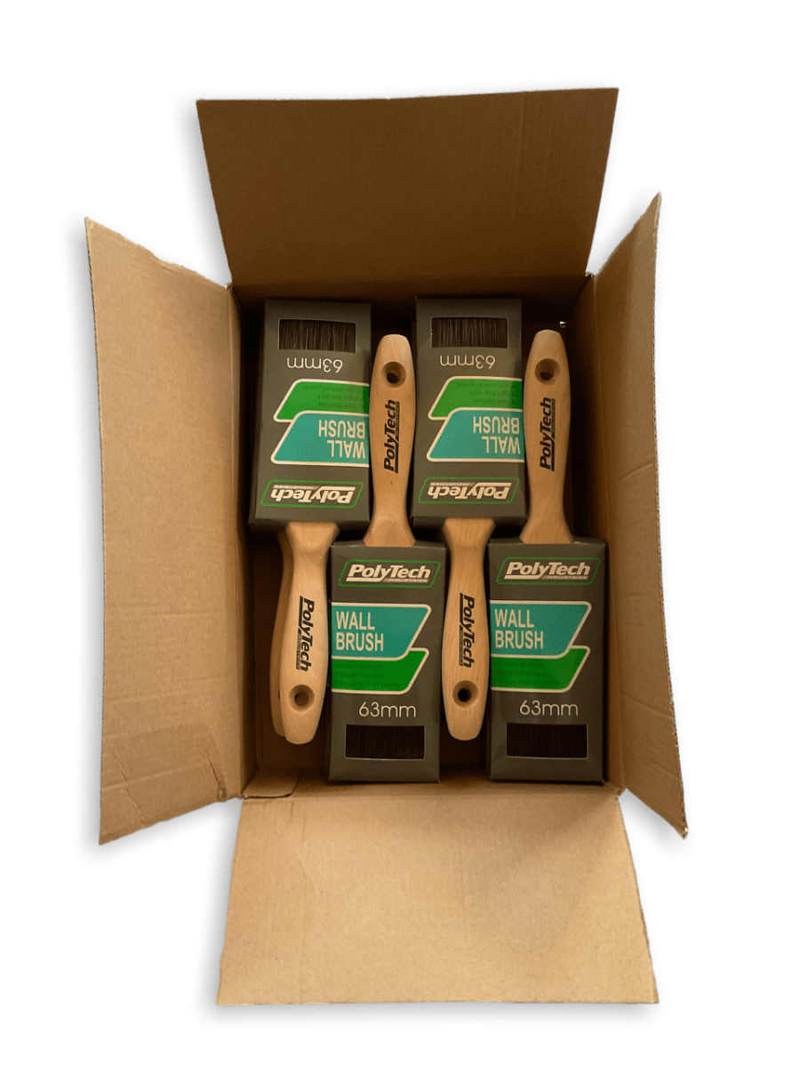 Wall Brush 63mm Box of 12 - Paintgear