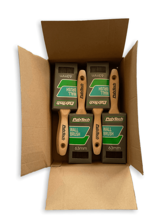 Wall Brush 63mm Box of 12 - Paintgear