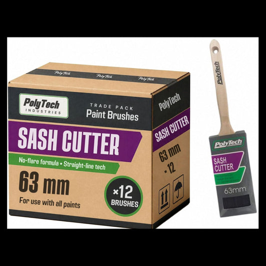 Sash Cutter Brush 63mm Box of 12