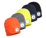 B029 - Beanie LED Head Light USB Rechargeable - Paintgear