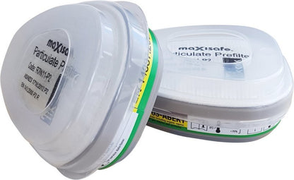 Maxisafe MaxiGuard Half Mask Silicone Chemical Kit - Paintgear
