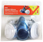 Maxisafe MaxiGuard Half Mask Silicone Painters Kit (Blister Pack) - Paintgear