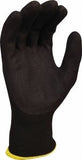 Maxisafe 'Rippa Grippa' Black Nitrile Coated Synthetic Glove - Paintgear