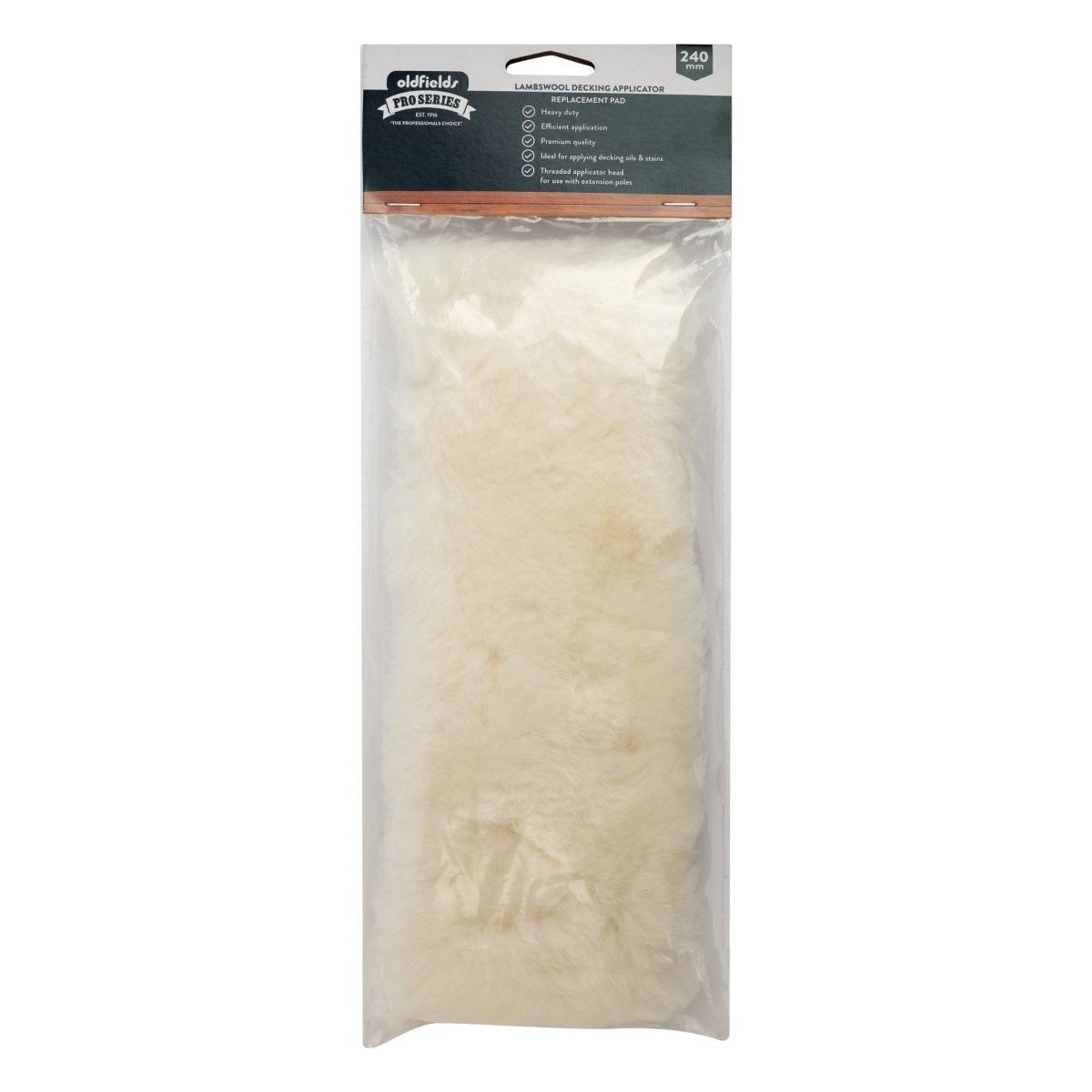 Oldfields Pro Series Lambswool Decking Applicator - Paintgear