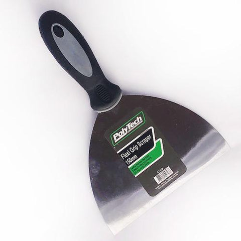 Polytech Flexi Grip Scraper 150mm - Paintgear