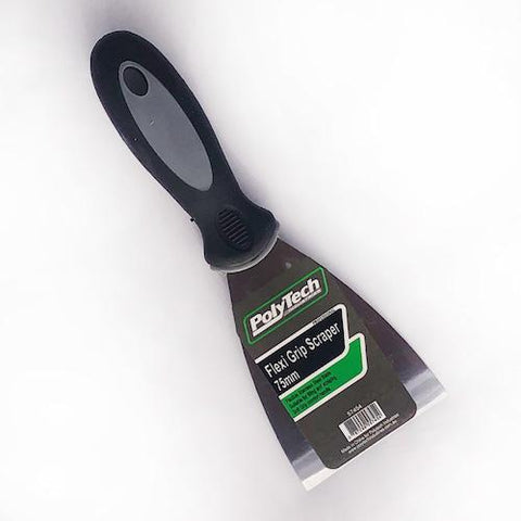 Polytech Flexi Grip Scraper 75mm - Paintgear