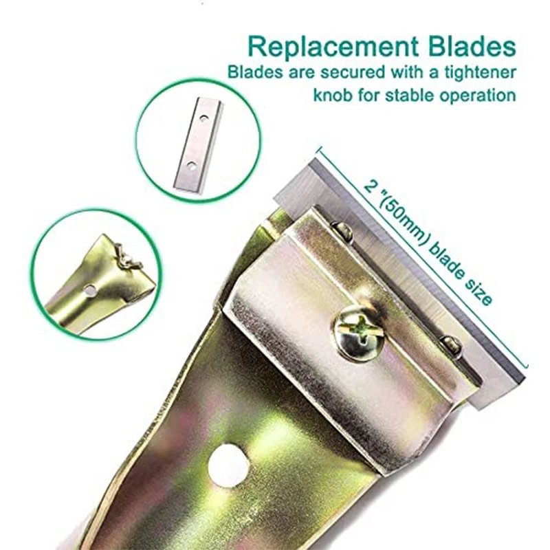 Polytech Heavy Duty Tunsten carbide Scraper Replacement Blades - Paintgear