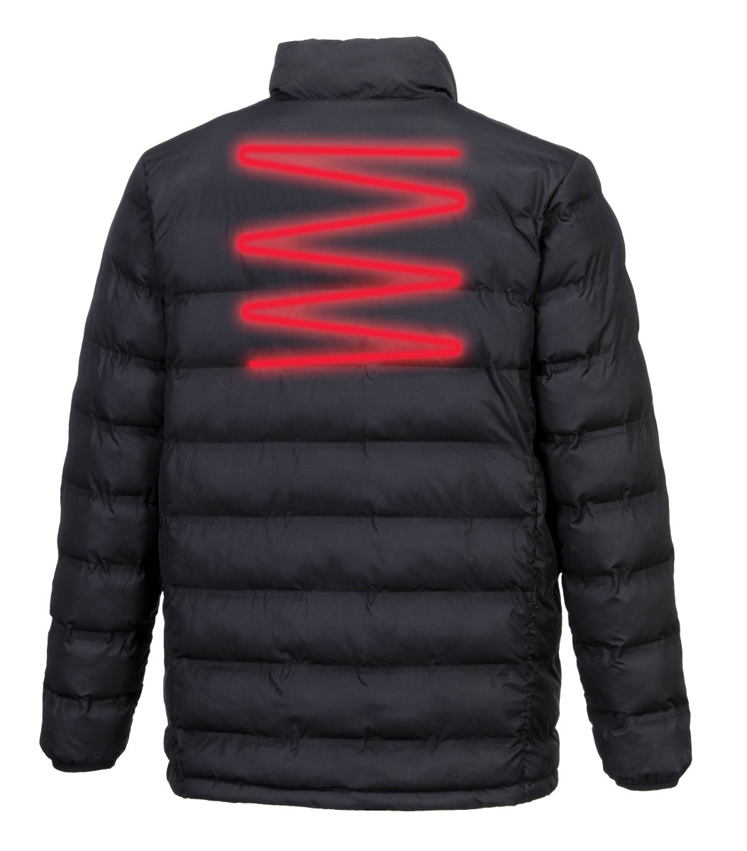 Ultrasonic Heated Tunnel Jacket - Black - Paintgear